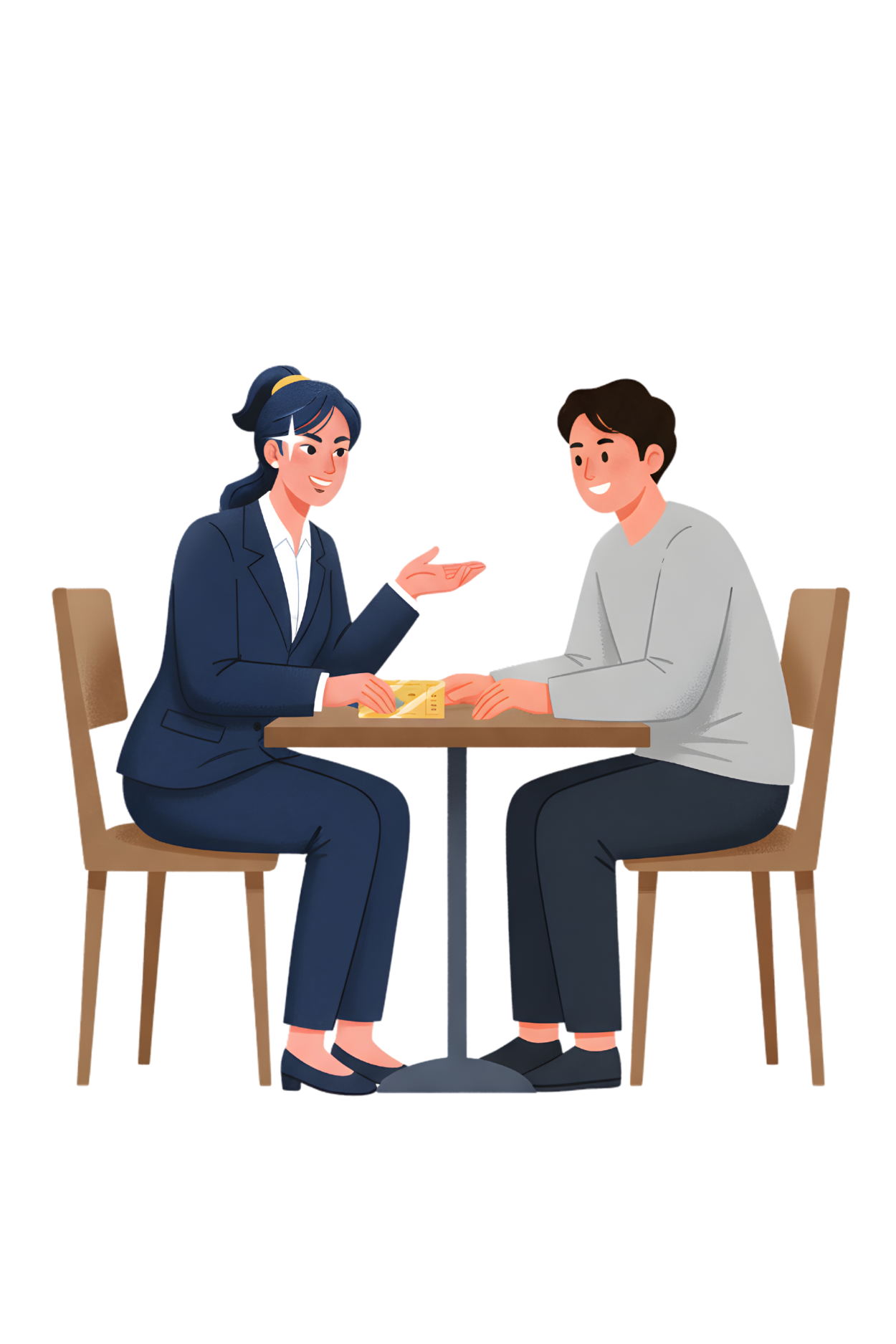 Orang-orang bekerja dan berkolaborasi